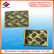 Großhandel Metall Custom personalisierte Gürtelschnallen für Frauen oder Männer Metall Gürtelschnalle